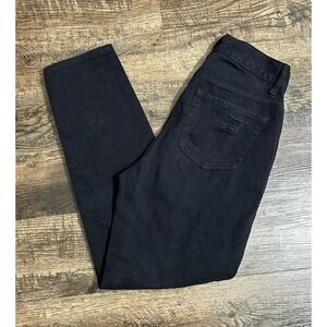 Pacsun Ultra High Rise Slim Ripped Distressed Black Jeans Women's‎ Size 25